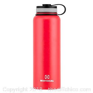 40-Ounce (Oz) Insulated Water Bottle, Vacuum Sealed Double Walled Thermos to Keep Your Drink Hot or Cold
