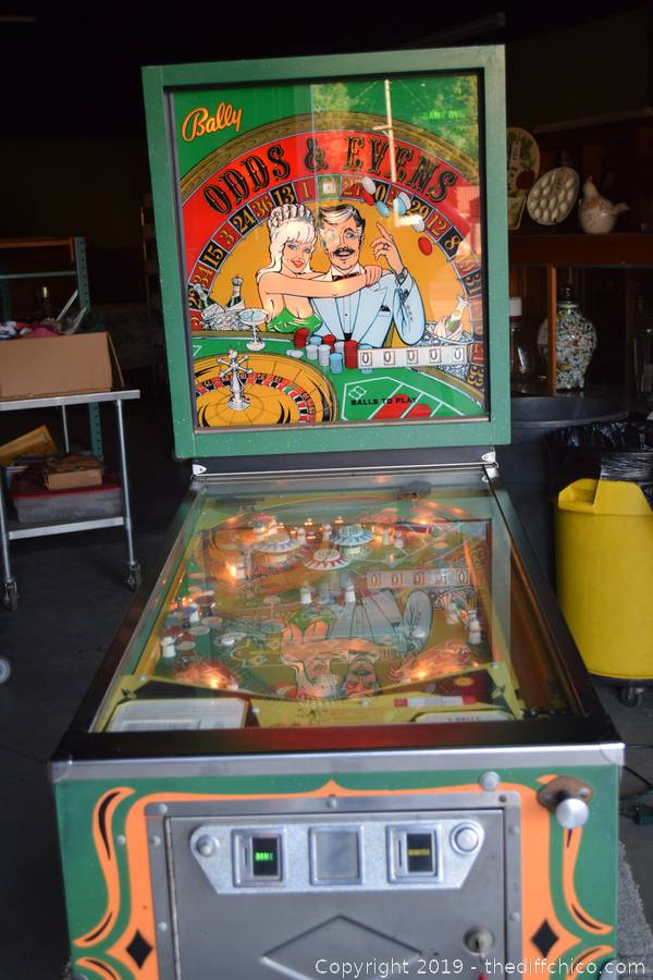 Bally Pinball Machine Key The Difference - Auction: August 2019 Pin Ball Machines, Comic Books ...