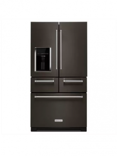 KitchenAid KRMF706EBS Black Stainless 36 Inch Wide 25.8 Cu. Ft. Multi-Door Refrigerator (JD79)
