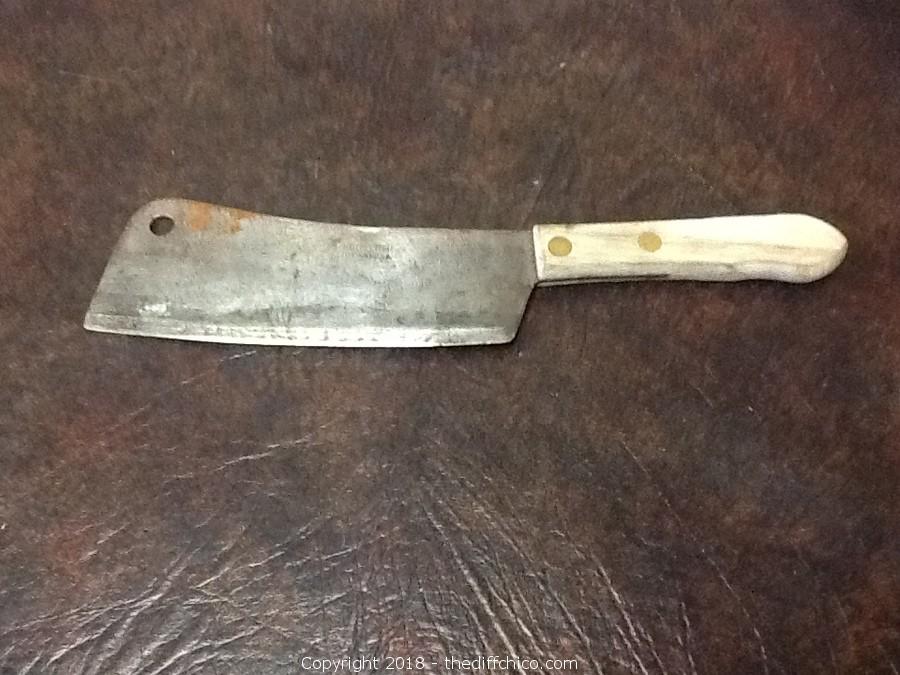 The Difference Auction Redding Estate Auction ITEM old cleaver