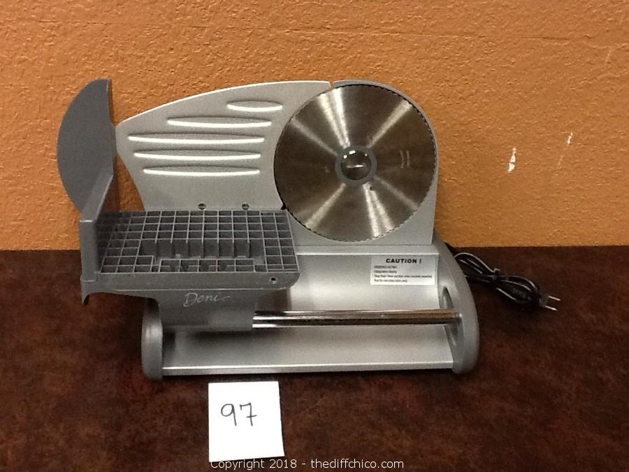 The Difference Auction paradise estate auction ITEM Deni meat slicer