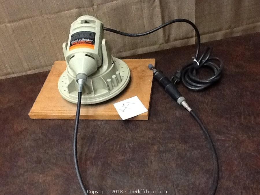 The Difference Auction NORCAL WAREHOUSE AUCTION ITEM black and decker rotary hobby tool